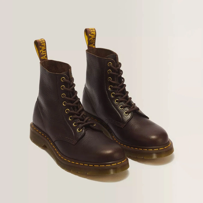 Dr. Martens черевики 1460 Pascal Ambassador темно-коричневі 31981201