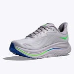 HOKA Clifton 10 чоловічі кросівки для бігу Ash Grey / Neon Green