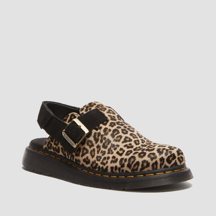 Dr. Martens сандалі Jorge II з леопардовим принтом жіночі 41088200