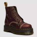 Dr. Martens жіночі черевики на платформі Sinclair Flower Grizzly темно-коричневі 42818200