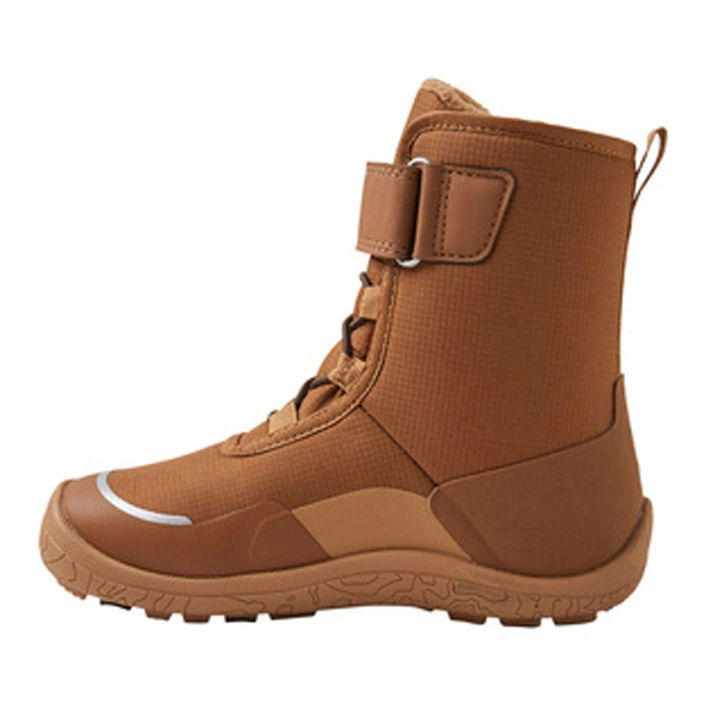 Reima дитячі зимові черевики барефут Talvella Kids коричневі 5400150A