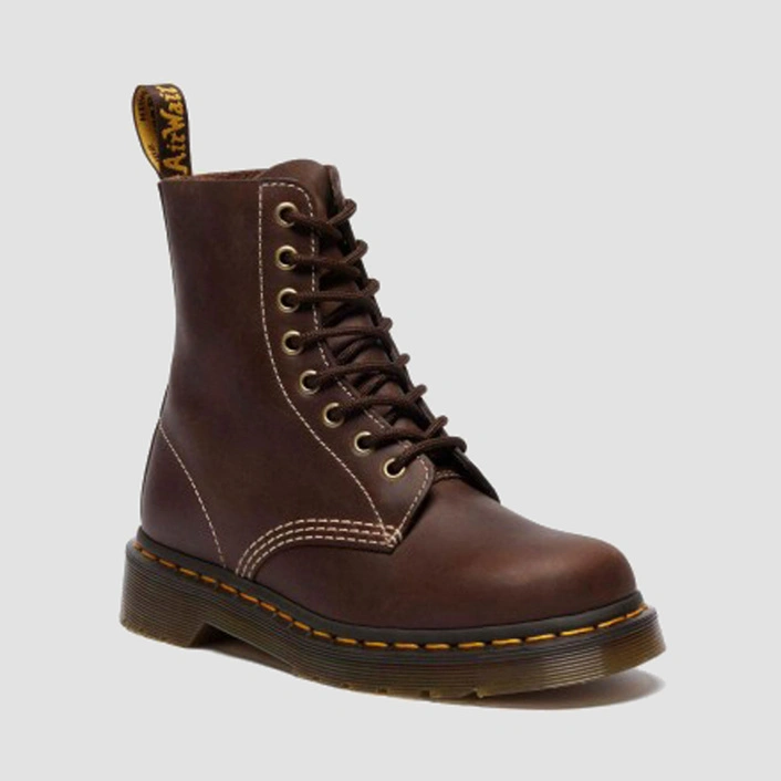 Dr. Martens жіночі черевики 1460 Pascal Wyoming темно-коричневі 42595200