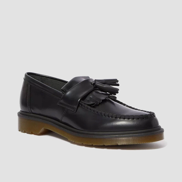 Dr. Martens лофери з китицями Adrian Polished Smooth чорні 14573001