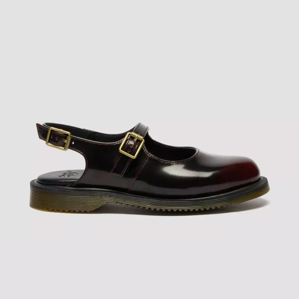 Dr. Martens туфлі Mary Jane Madaline Arcadia вишневі жіночі 42133600