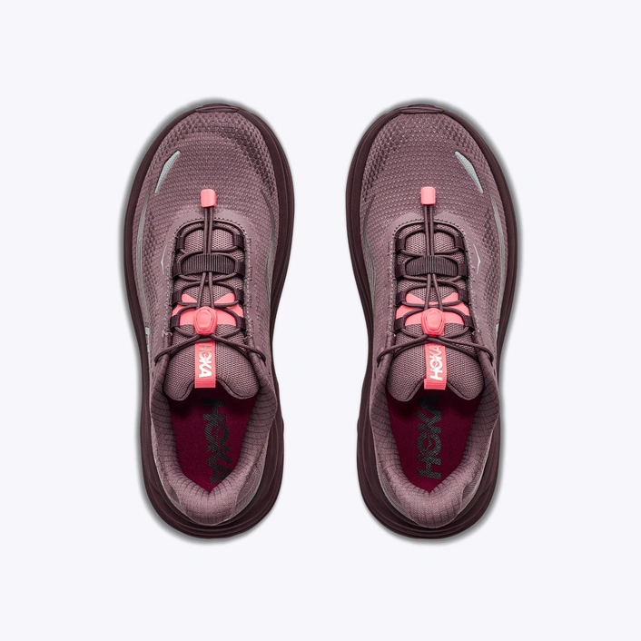HOKA Clifton 11 GORE-TEX жіночі водонепроникні кросівки для бігу Smoky Quartz/Deep Mauve