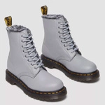 Dr. Martens утеплені черевики 1460 Serena Virginia світло-сірі 31301775