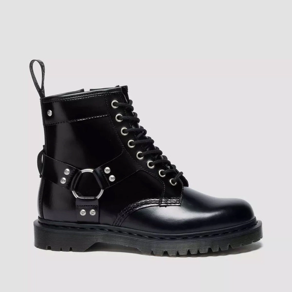 Dr. Martens черевики 1460 Harness чорні 41388001
