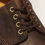 Dr. Martens туфлі Lowell 4 Eye Crazy Horse темно-коричневі 43348200