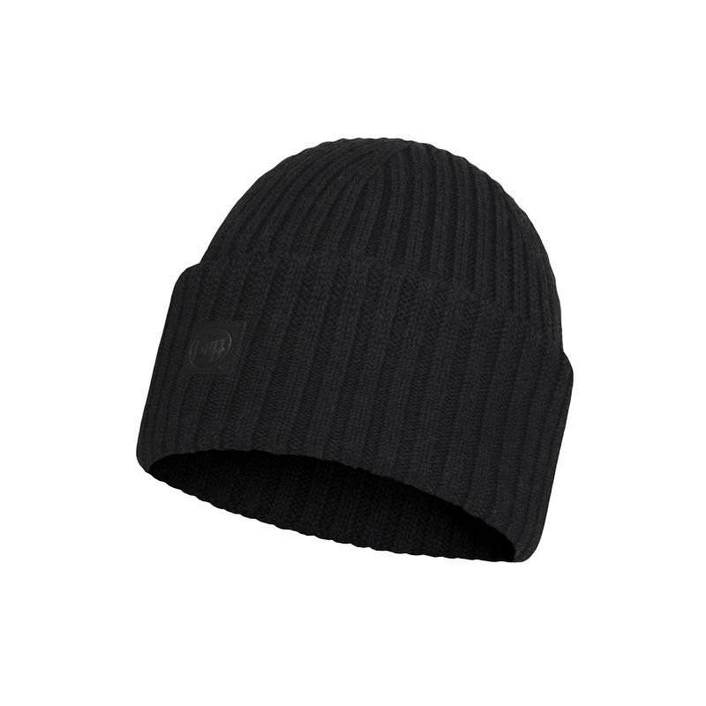 Buff Knitted Hat Merino Wool ERVIN GRAPHITE