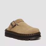 Dr. Martens мюлі на платформі Zebzag Slingback замшеві світло-коричневі 31737439