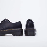 Dr. Martens туфлі на платформі 1461 Quad Polished Smooth чорні 25567001