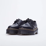 Dr. Martens туфлі на платформі 1461 Quad Polished Smooth чорні 25567001