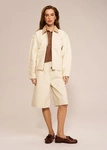 Жіночі джинсові шорти Coalition CLTN DENIMO – off white