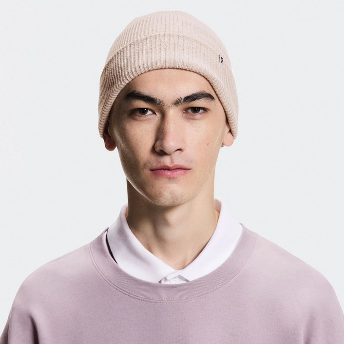 On Зимова Шапка Merino Beanie Oat 2UF30104394