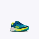 HOKA Rincon 4 Little Kids дитячі кросівки для бігу Electric Aqua / Neon Hoka Citrus