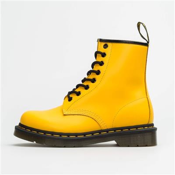 Dr. Martens WOMEN'S SHOES 1460 YELLOW SMOOTH 24614700