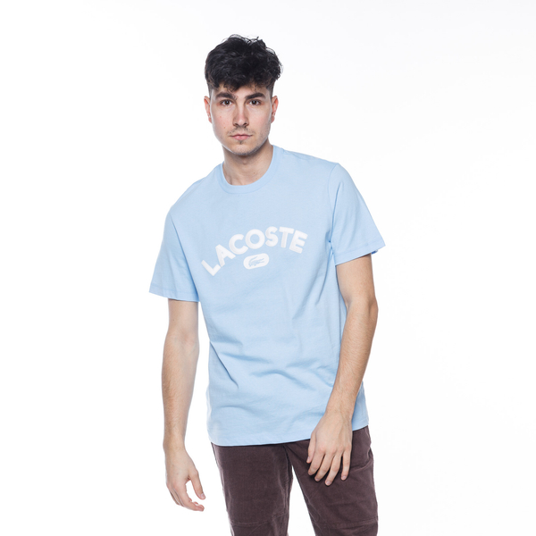 Lacoste Print Logo Premium Cotton T-shirt BLUE