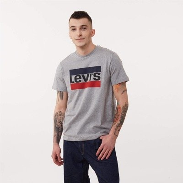 Levi's LOGO GRAPHIC TEE GREY