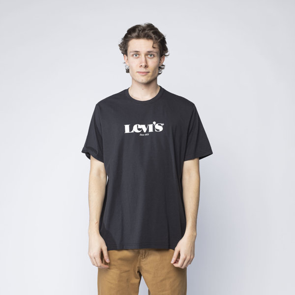 Levi's RELAXED FIT TEE BLACK
