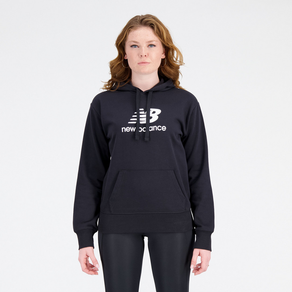 New Balance BLUZA ESSENTIALS STACKED LOGO WT31533BK