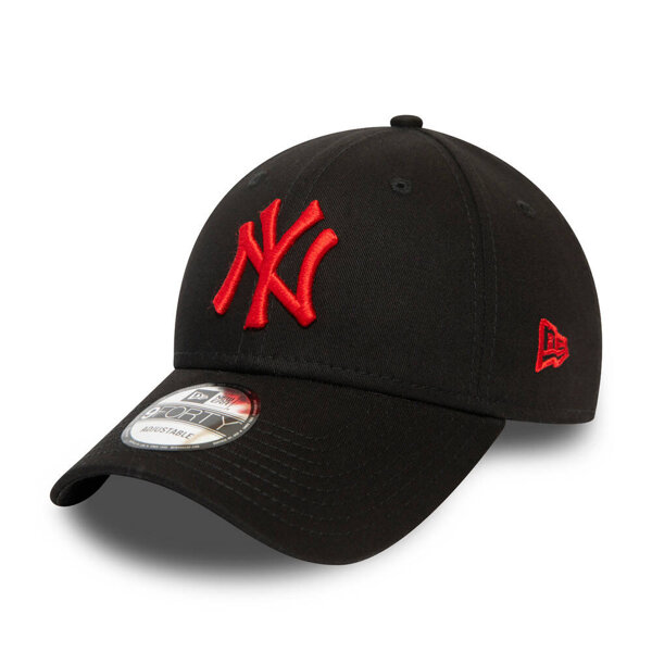 New Era New York Yankees Essential Logo Black 9FORTY Cap