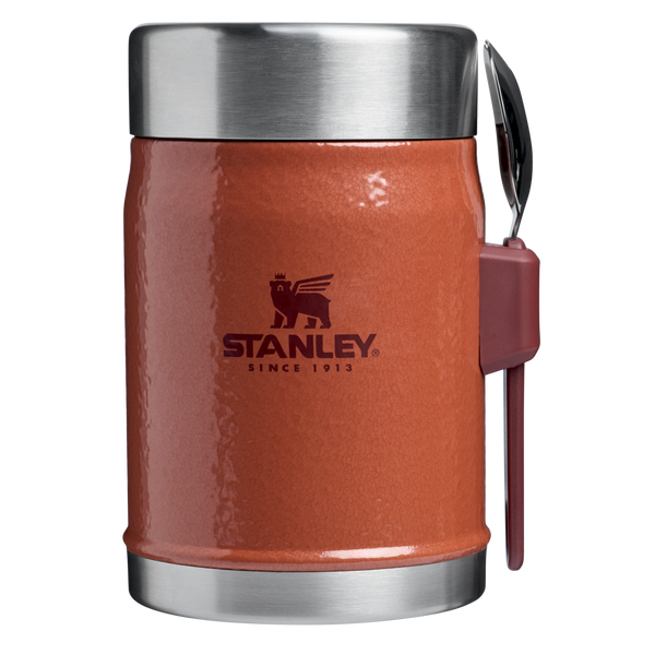 Stanley Classic Legendary Food Jar + Spork 0,4L Hammertone Clay