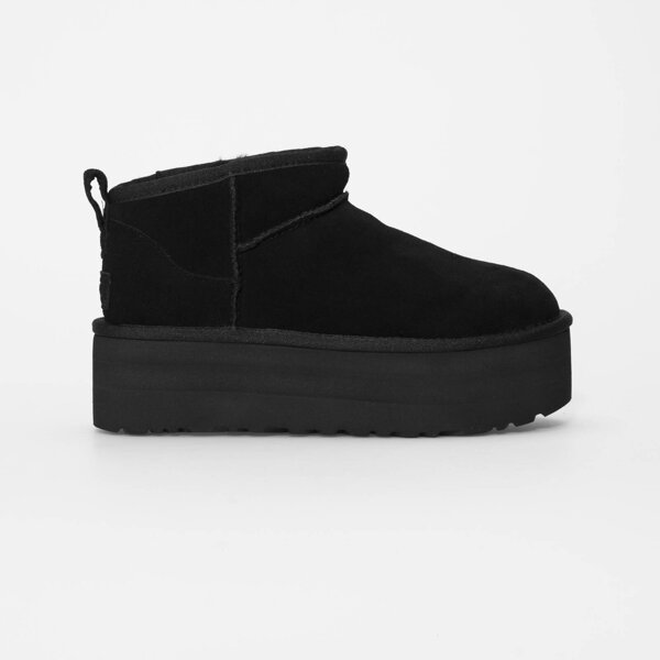 UGG W CLASSIC ULTRA MINI PLATFORM BLACK