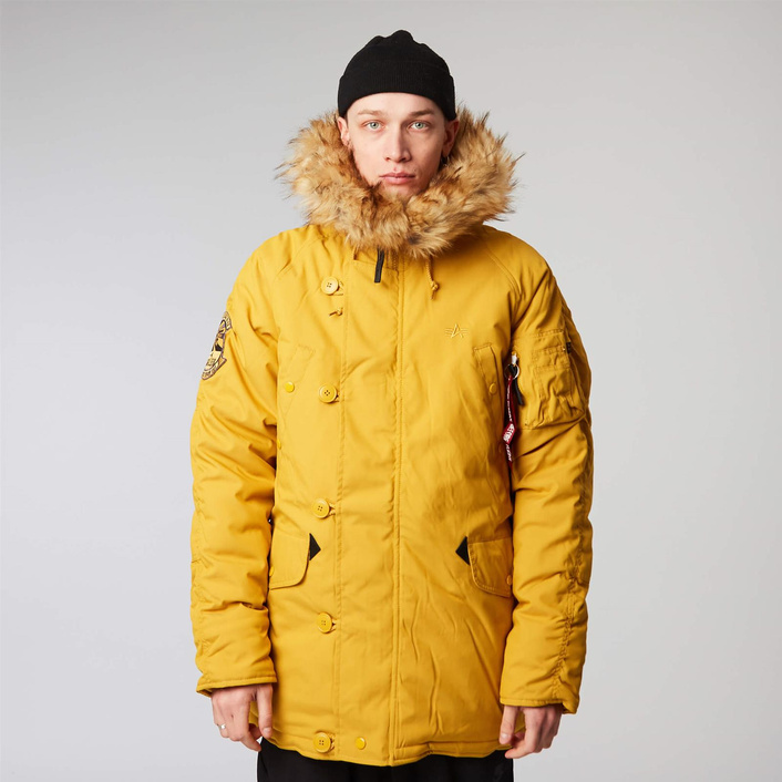 Alpha Industries Explorer MUSTARD