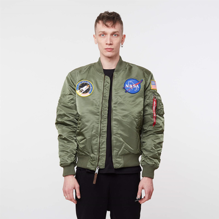 Alpha Industries MA-1 VF NASA SAGE GREEN