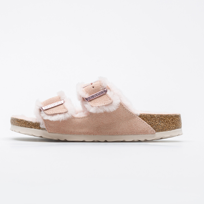 Birkenstock Women's Sandals Arizona Shearling VL Light Rose LAF