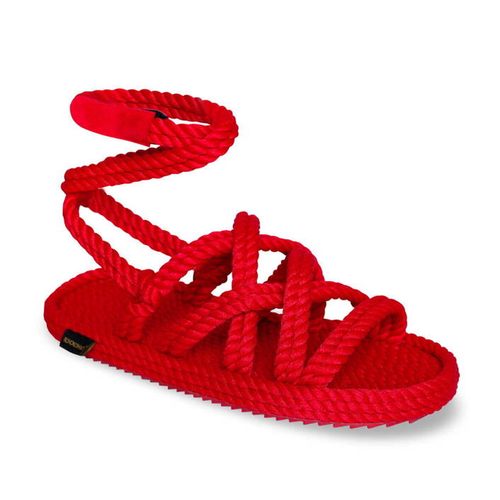 Bohonomad Roma Rope Sandal - Red