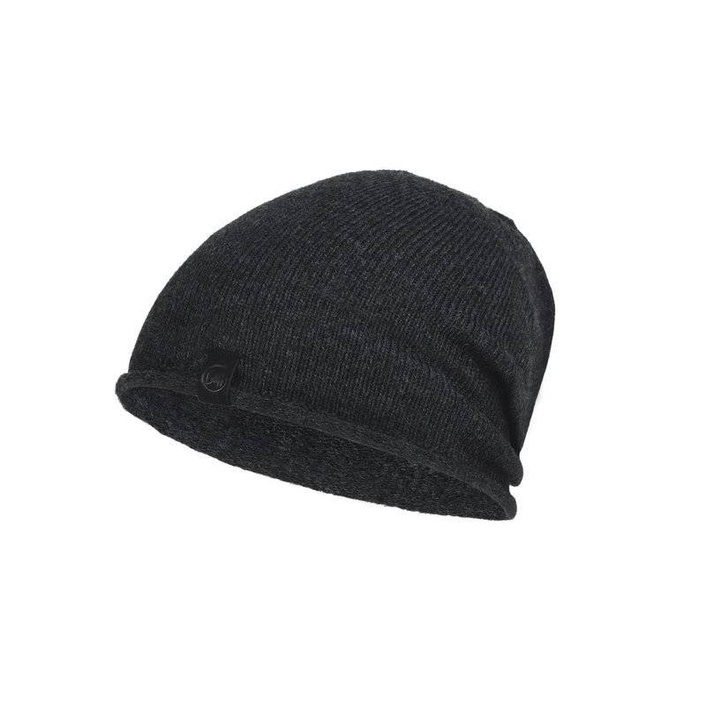 Buff Knitted Hat LEKEY GRAPHITE