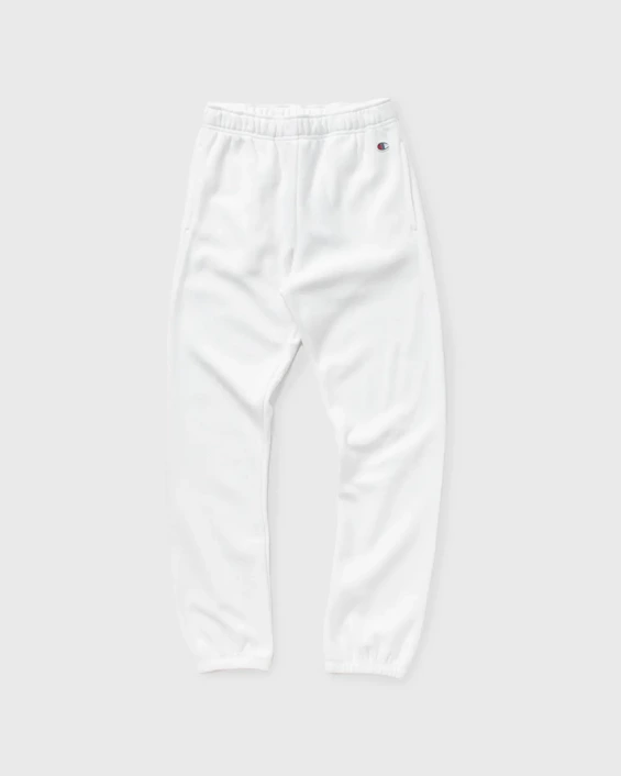 Champion WMNS Elastic Cuff Pants WHITE