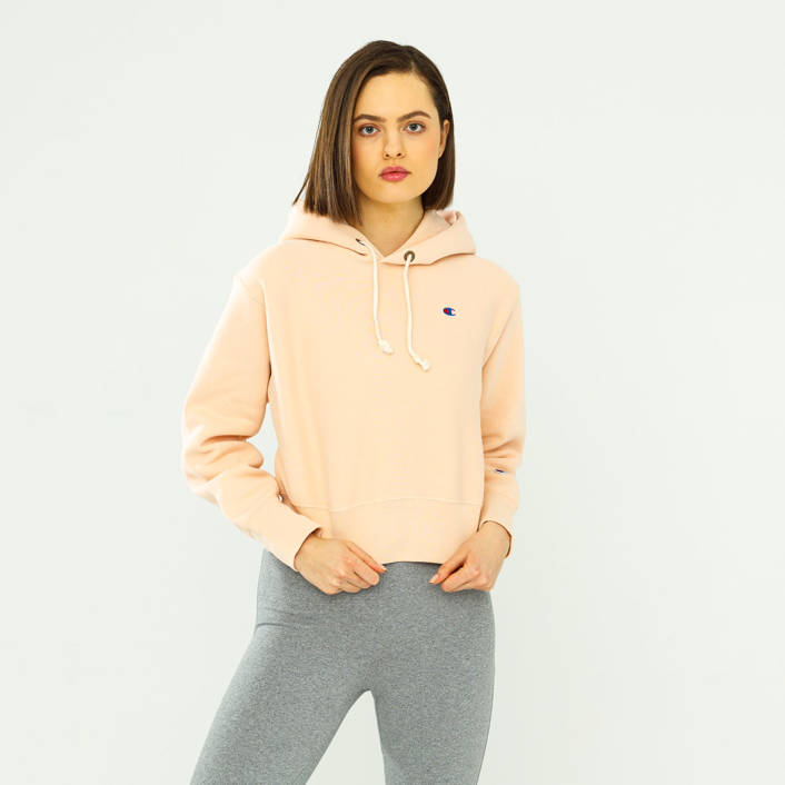 Champion WMNS REVERSE WEAVE CROPPED HOODIE Prairie Sunset
