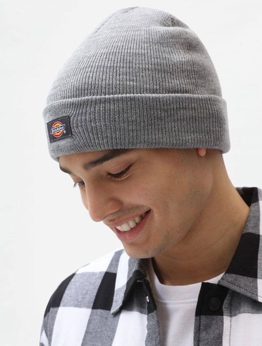 Dickies GIBSLAND BEANIE GREY MELANGE