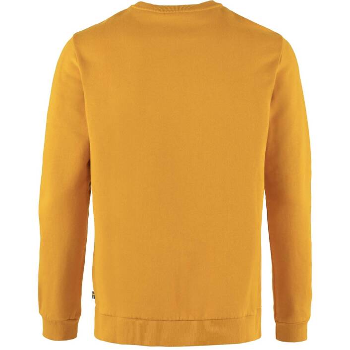 Fjallraven LOGO SWEATER MUSTARD YELLOW