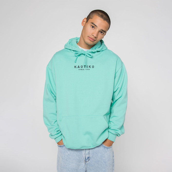 Kaotiko SUD CAP VANCOUVER SWEATSHIRT SEA GREEN