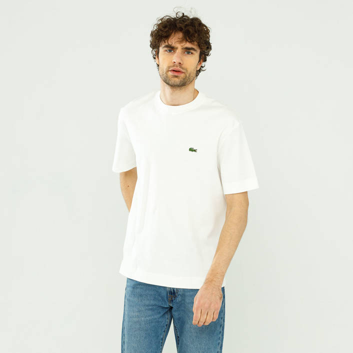 Lacoste Classic Fit Organic Cotton Polo Shirt White