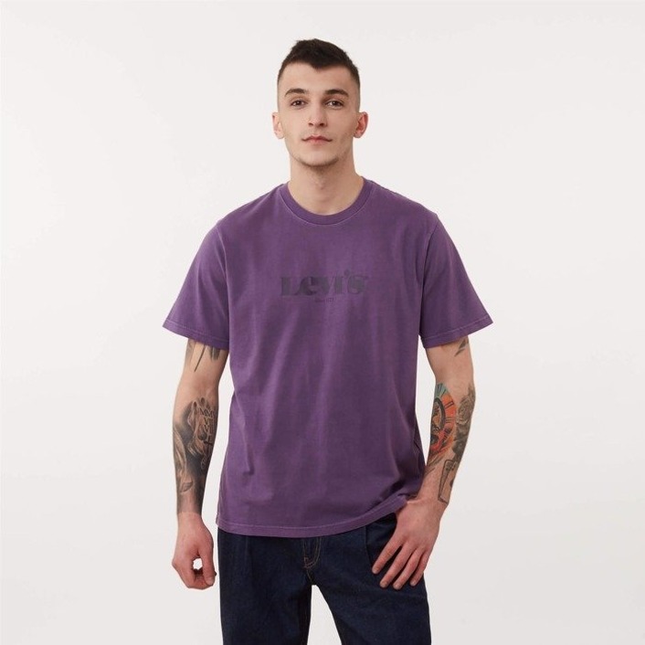 Levi's RELAXED FIT TEE Logan Berry