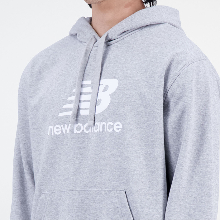 NEW BALANCE BLUZA ESSENTIALS STACKED LOGO FRENC