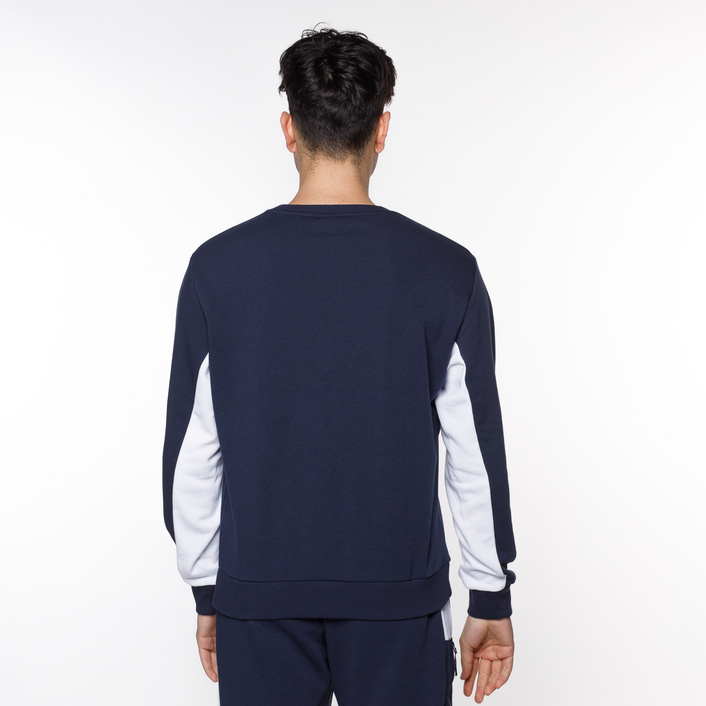 New Balance BLUZA ATHLETICS FLEECE CREW NAVY