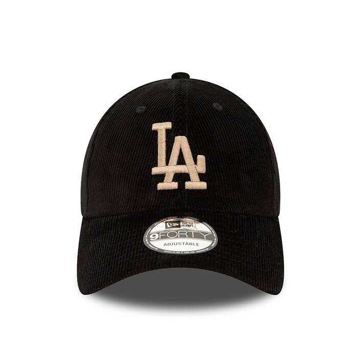 New Era LA Dodgers MLB Cord Black 9FORTY Adjustable Cap