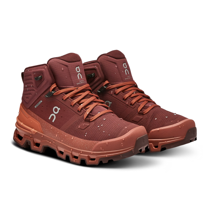 On Running CLOUDROCK 2 WATERPROOF Beet-auburn 6398066