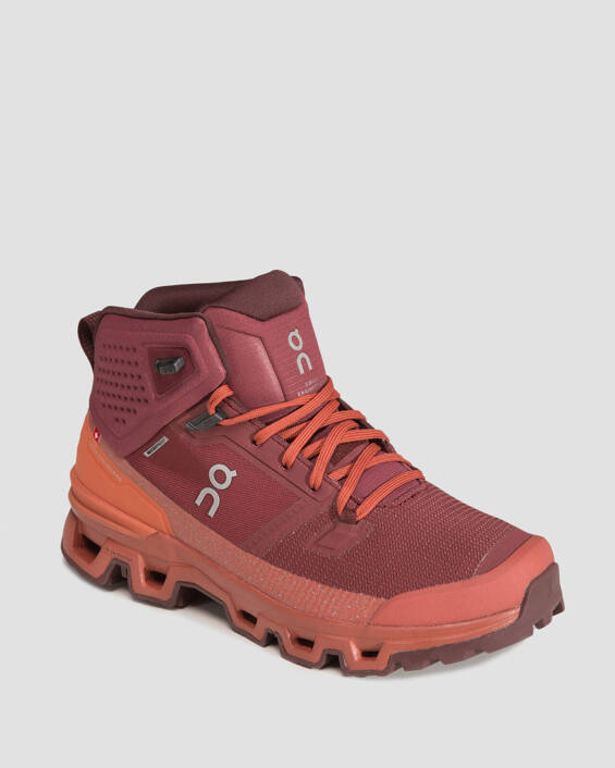 On Running CLOUDROCK 2 WATERPROOF Beet-auburn 6398066