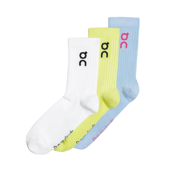 On Running LOGO SOCK 3-PACK Zest-stratosphere 39901721