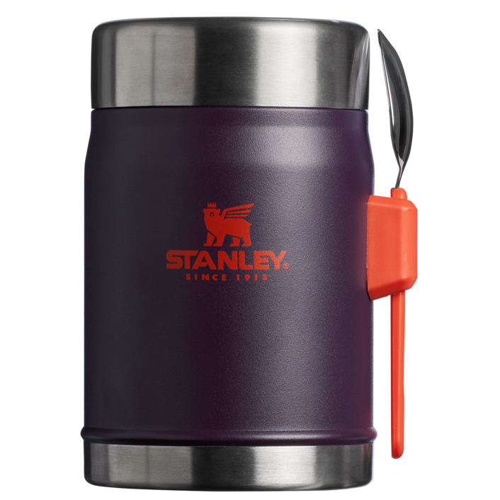 Stanley Classic Legendary Food Jar + Spork 0,4L Plum